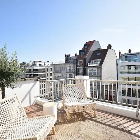 Apartamento Lush 3Bed/3Bath Penthouse W Deck Knokke-Heist Exterior foto