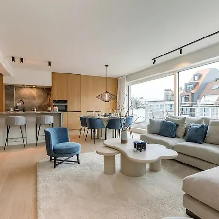 Apartamento Lush 3Bed/3Bath Penthouse W Deck Knokke-Heist Exterior foto